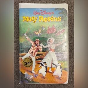 Mary Poppins (VHS, 1998) Walt Disney Classic Unopened in Original Packaging
